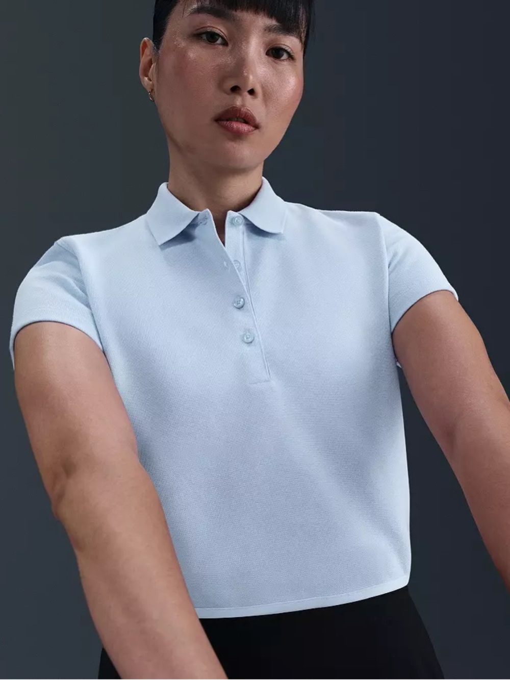 Nike Women’s Golf Polo Crop Top